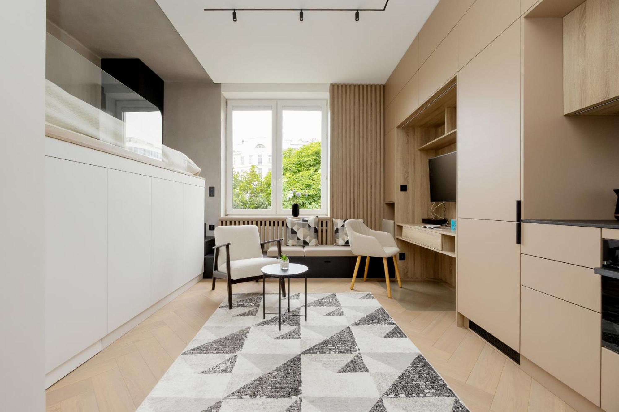Przytulne Studio W Zielonej Okolicy Srodmiescia By Noclegi Renters Warsaw Luaran gambar